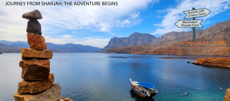 Visit to Musandam from Sharjah complete road guide